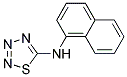 N-(1-NAPHTHYL)-1,2,3,4-THIATRIAZOL-5-AMINE Struktur