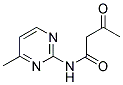 N-(4-METHYL-2-PYRIMIDINYL)ACETOACTAMIDE Struktur