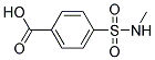 P-(METHYLSULFAMOYL)BENZOICACID Struktur