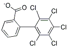 PENTACHLOROPHENYLBENZOATE Struktur