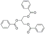 PROPANE-1,2,3-TRIYLTRIBENZOATE Struktur