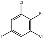 4-Bromo-3,5-dichloroiodobenzene Struktur