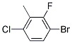 3-Bromo-6-chloro-2-fluorotoluene Struktur