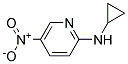 Cyclopropyl-(5-nitro-pyridin-2-yl)-amine Struktur