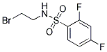 N-(2-Bromo-ethyl)-2,4-difluoro-benzenesulfonamide Struktur