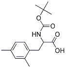 2-[(tert-butoxycarbonyl)amino]-3-(2,4-dimethylphenyl)propanoic acid Struktur