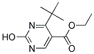 ethyl 4-tert-butyl-2-hydroxypyrimidine-5-carboxylate Struktur