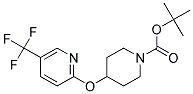 4-(5-Trifluoromethyl-pyridin-2-yloxy)-piperidine-1-carboxylic acid tert-butyl ester Struktur