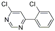 4-Chloro-6-(2-chloro-phenyl)-pyrimidine Struktur