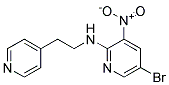 (5-Bromo-3-nitro-pyridin-2-yl)-(2-pyridin-4-yl-ethyl)-amine Struktur