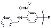 (2-Nitro-4-trifluoromethyl-phenyl)-pyridin-3-ylmethyl-amine Struktur