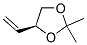(4S)-4-ethenyl-2,2-dimethyl-1,3-dioxolane Struktur