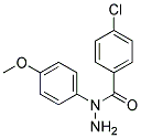 N-AMINO-N-(4-METHOXYPHENYL)-4-CHLOROBENZAMIDE Struktur