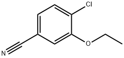 4-CHLORO-3-ETHOXYBENZONITRILE Struktur