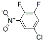 5-CHLORO-2,3-DIFLUORONITROBENZENE Struktur