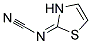 N-Cyanoimino-1,3-Thiazole Struktur