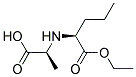 N-[1-(S)-Ethoxycarbonly butyl]-L-Alanine Struktur