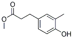 beta-(4-Hydroxy-3-Methylphenyl)Propionic Acid Methyl Ester Struktur