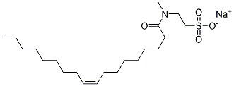 N-Oleoyl-N-methyltaurine, sodium salt Struktur