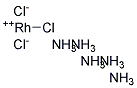 Rhodium chloropentaammine chloride Struktur