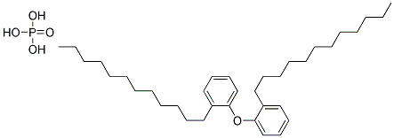 Dodecylphenol, ethoxylated and phosphated Struktur