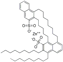 Dinonyl naphthalene sulfonic acid, zinc salt Struktur