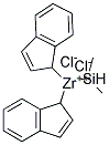 DL-Dimethylsilylbis(1-indenyl) zirconium dichloride Struktur