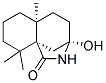 (3A,5AA,9AA)-3-HYDROXY-5A,9,9-TRIMETHYLOCTAHYDRO-3,9A-METHANO-2-BENZAZEPIN-1(2H)-ONE Struktur