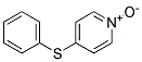 4-(PHENYLTHIO)PYRIDINE1-OXIDE Struktur