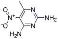 6-METHYL-5-NITRO-2,4-PYRIMIDINEDIAMINE Struktur