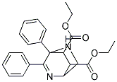 DIETHYL3,4-DIPHENYL-2,5-DIAZABICYCLO(2.2.2)OCT-2-ENE-7,8-DICARBOXYLATE Struktur