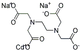 ETHYLENEDIAMINETETRAACETICACIDCADMIUMDISODIUMSALT Struktur