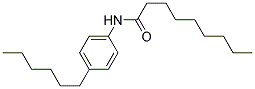 N-(P-HEXYLPHENYL)NONANAMIDE Struktur