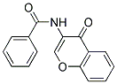 N-(4-OXO-4H-CHROMEN-3-YL)BENZAMIDE Struktur