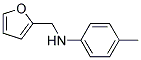 N-(P-TOLYL)FURFURYLAMINE Struktur