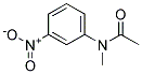 N-METHYL-N-(M-NITROPHENYL)ACETAMIDE Struktur