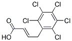 PENTACHLOROPHENYLTRANS-CROTONATE Struktur