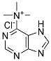 TRIMETHYL(6-PURINYL)AMMONIUMCHLORIDE Struktur