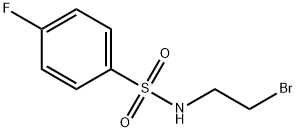 N-(2-Bromo-ethyl)-4-fluoro-benzenesulfonamide Struktur