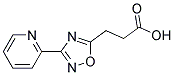 3-[3-(Pyridyl)-1,2,4-oxadiazol-5-yl]propanoic acid Struktur