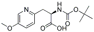 3-(5-METHOXYPYRIDIN-2-YL)-N-BOC-D-ALANINE
 Struktur