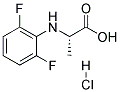 L-2,6-DIFLUOROPHENYL-ALANINE HCL
 Struktur