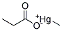 Methylmercury propionate Struktur