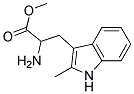 methyl 2-amino-3-(2-methyl-1H-indol-3-yl)propanoate Struktur