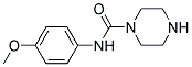 N-(4-methoxyphenyl)piperazine-1-carboxamide Struktur