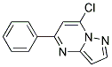 7-chloro-5-phenylpyrazolo[1,5-a]pyrimidine Struktur