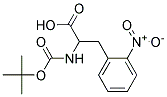 2-[(tert-butoxycarbonyl)amino]-3-(2-nitrophenyl)propanoic acid Struktur