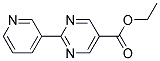 ethyl 2-pyridin-3-ylpyrimidine-5-carboxylate Struktur