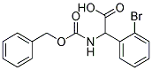 {[(benzyloxy)carbonyl]amino}(2-bromophenyl)acetic acid Struktur