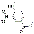 4-Methylamino-3-nitro-benzoic acid methyl ester Struktur